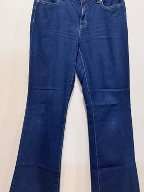 Michael Kors Dark Blue Wide Leg Jeans